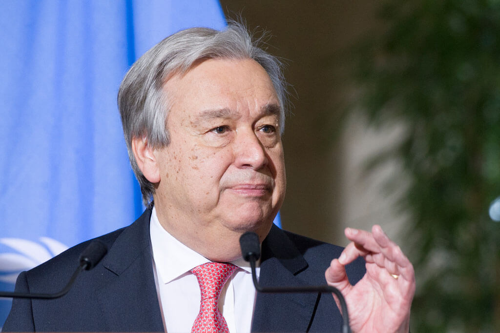 Secretary-General António Guterres. UN Photo/Violaine Martin (file)